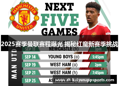 2025赛季曼联赛程曝光 揭秘红魔新赛季挑战